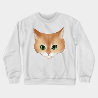 Funny Cat Muzzle Crewneck Sweatshirt